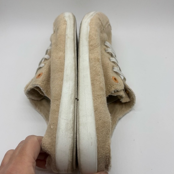 Vionic Beach Breeze Mules Womens Size 10 Light Tan Terry Slip On Sneakers Shoes - Picture 7 of 9